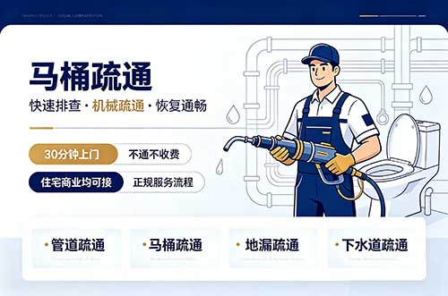 北碚马桶疏通