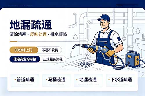 北碚地漏疏通