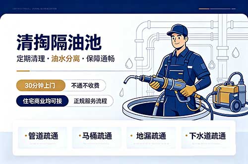 北碚清掏隔油池